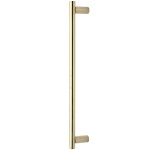 M Marcus Heritage Brass Door Pull Handle 19mm Bar Design 489mm length